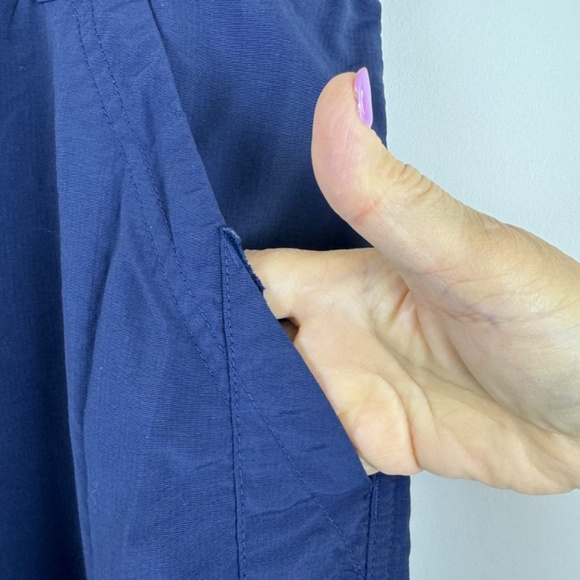 COLUMBIA SPORTSWEAR PFG Dark Blue Nylon Midi Outdoor Skirt / Waist 22 in - Picture 5 of 16